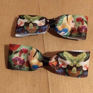 Handmade Alice in Wonderland hair clips